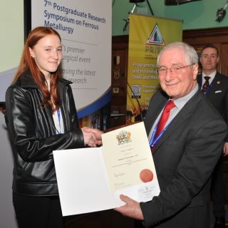 Materials Processing Institute announces Aimee Hughes as latest Millman Scholarship recipient